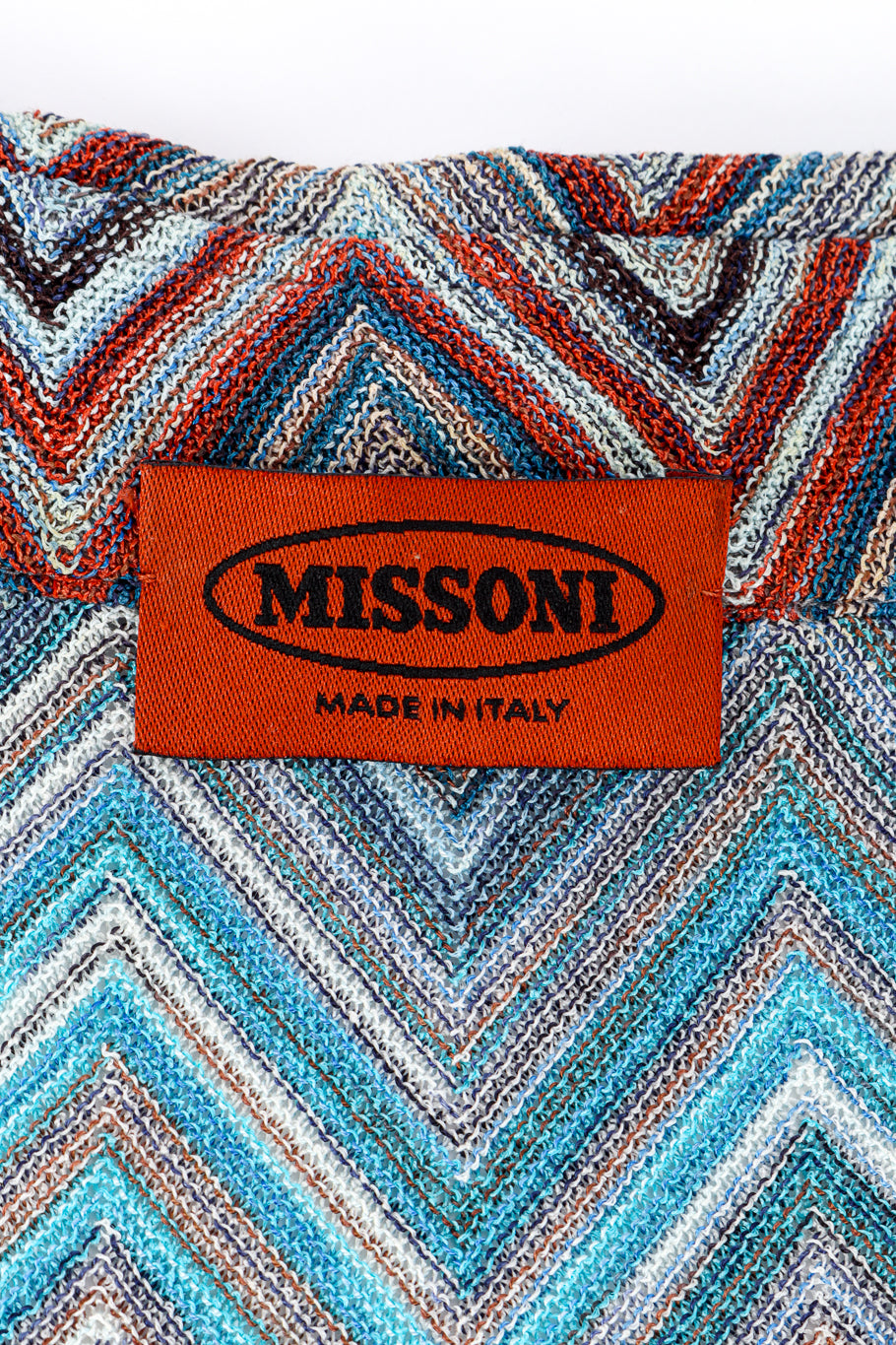 Missoni Chevron Knit Button Up signature label @recess la