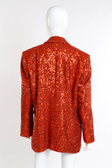 Marcell Von Berlin Sequin Blazer back on mannequin @recessla