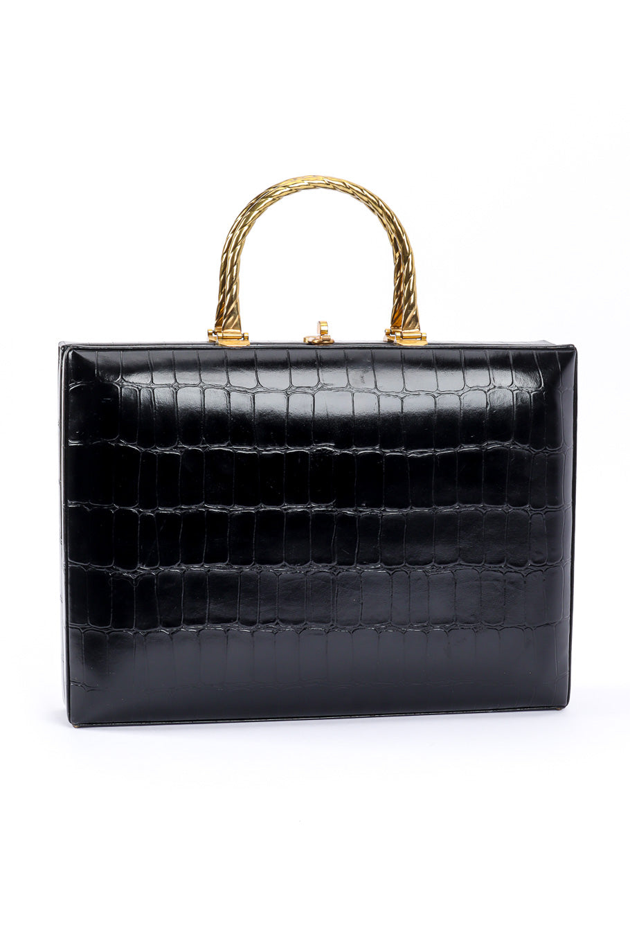 Reptile Zipperette Box Bag by Murray Kruger on white background @recessla