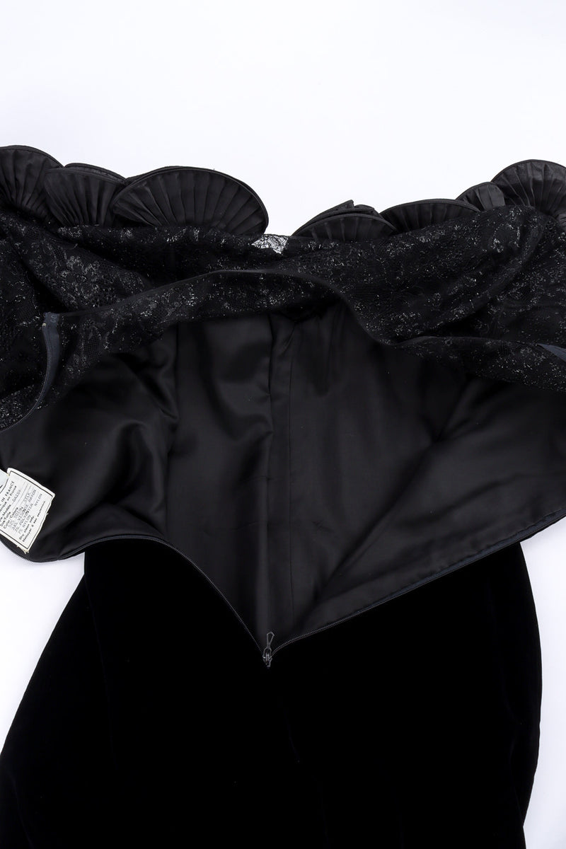 Taffeta Swirl "Daisy" Dress by Nina Ricci unzipped lining @recessla