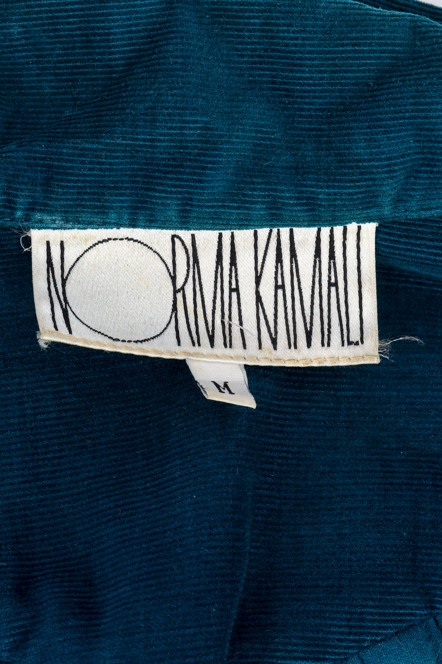 Pleated Corduory Jacket & Skirt Set by Norma Kamali jacket label @recess la