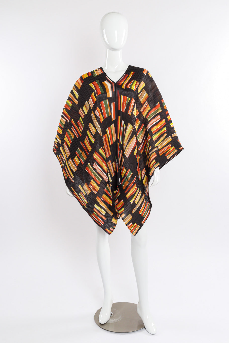 Poncho top by Issey Miyake for Pleats Please on mannequin far length @recessla