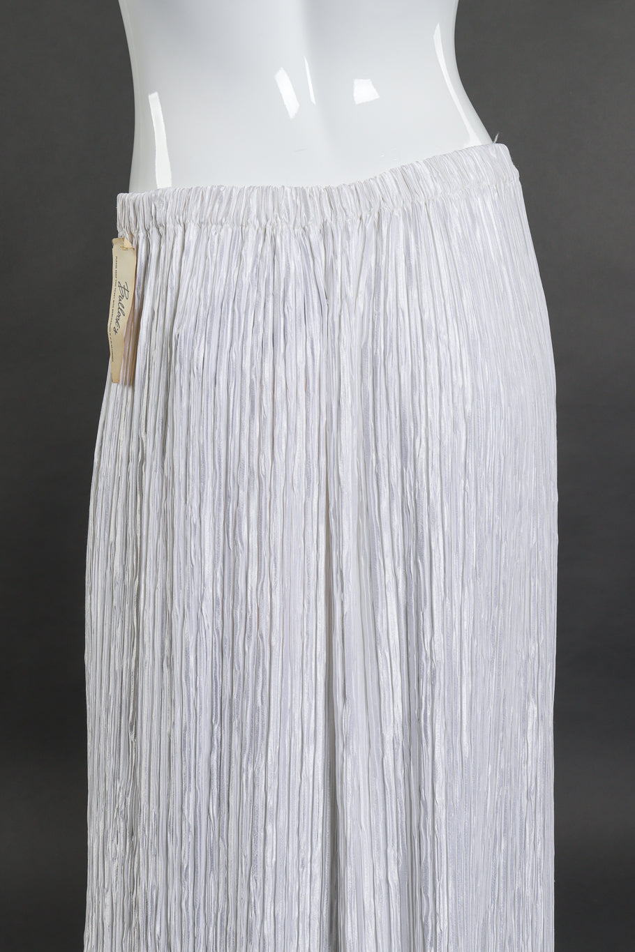 Vintage Pierre Labiche Pleated Maxi Skirt on mannequin @recessla