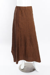 Textured three piece set by Issey Miyake on mannequin skirt only front @recessla