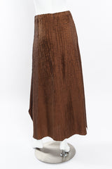 Textured three piece set by Issey Miyake on mannequin skirt only back @recessla