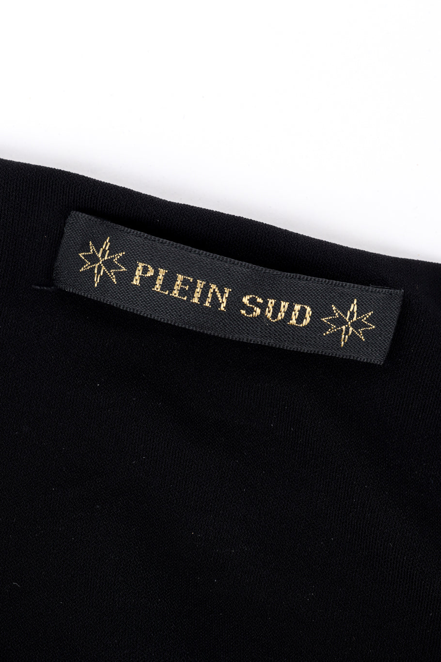 Vintage Plein Sud Chain Panel Dress signature label @recess la