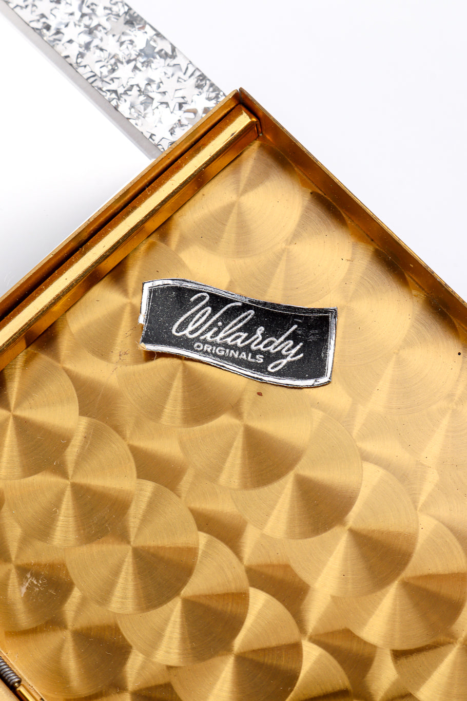 Vintage Wilardy Star Confetti Makeup Box Bag signature label @recessla