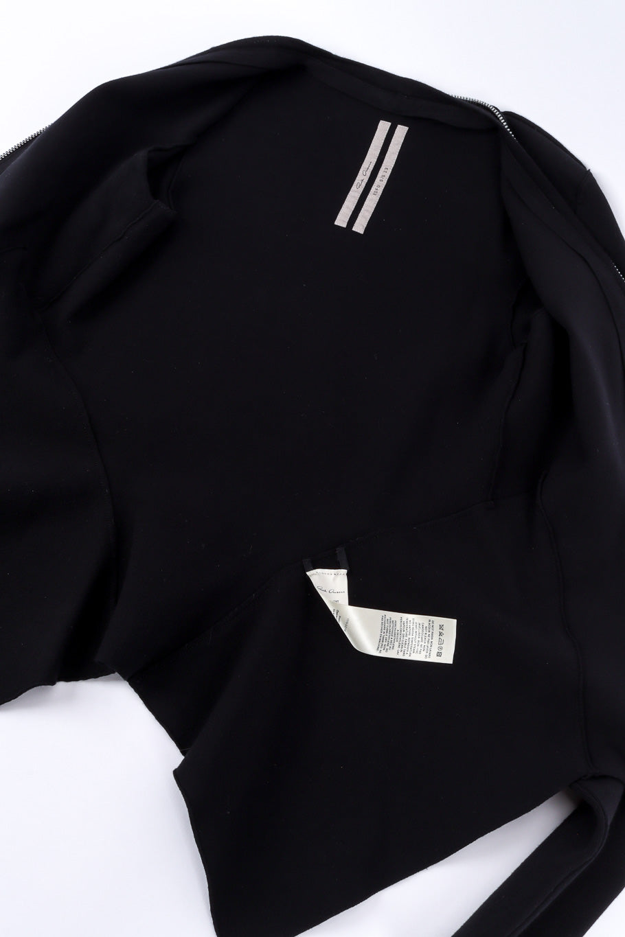 2023 S/S EDFU Sculptural Jacket by Rick Owens unzipped lining  @recessla