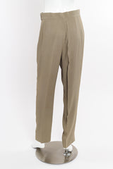 Jacket and pant suit set by State of Claude Montana on mannequin pants only back @recessla