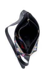 Vintage Salvatore Ferragamo Summer Heels Leather Bag inside view @Recessla