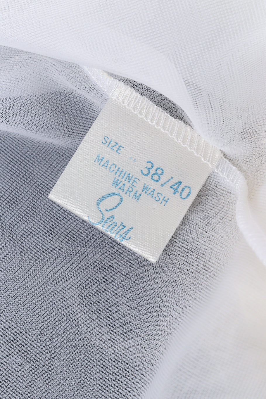 Vintage Sears Marabou Trim Robe & Nightgown Set robe signature label @recess la