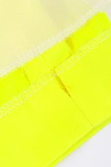 Day-Glo Moto Jacket & Skirt Set by Stephan Sprouse inner skirt seam  @recessla