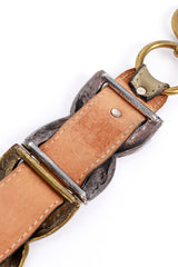 Streets Ahead Leather X Belt wear @RECESS LA