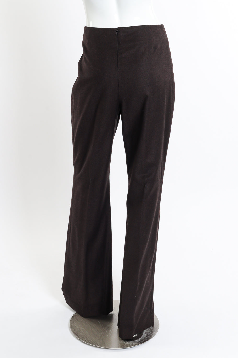 Vintage Thierry Mugler Sculpted Pantsuit pant back on mannequin @recessla