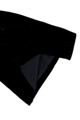 Tom Ford Strapless Velvet & Leopard Cutout Dress back vent @recess la