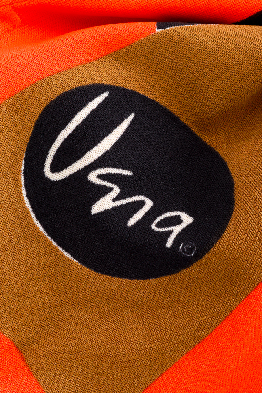 Vintage Vera Neumann Mod Circle Print Dress printed Vera closeup @recess la