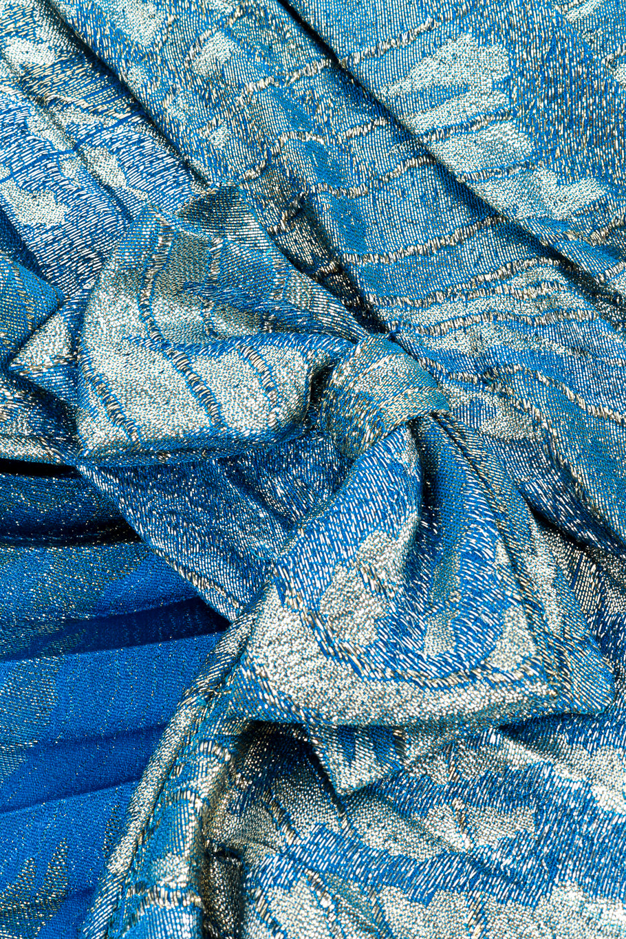 Ungaro Metallic Mermaid Gown bow detail @RECESS LA