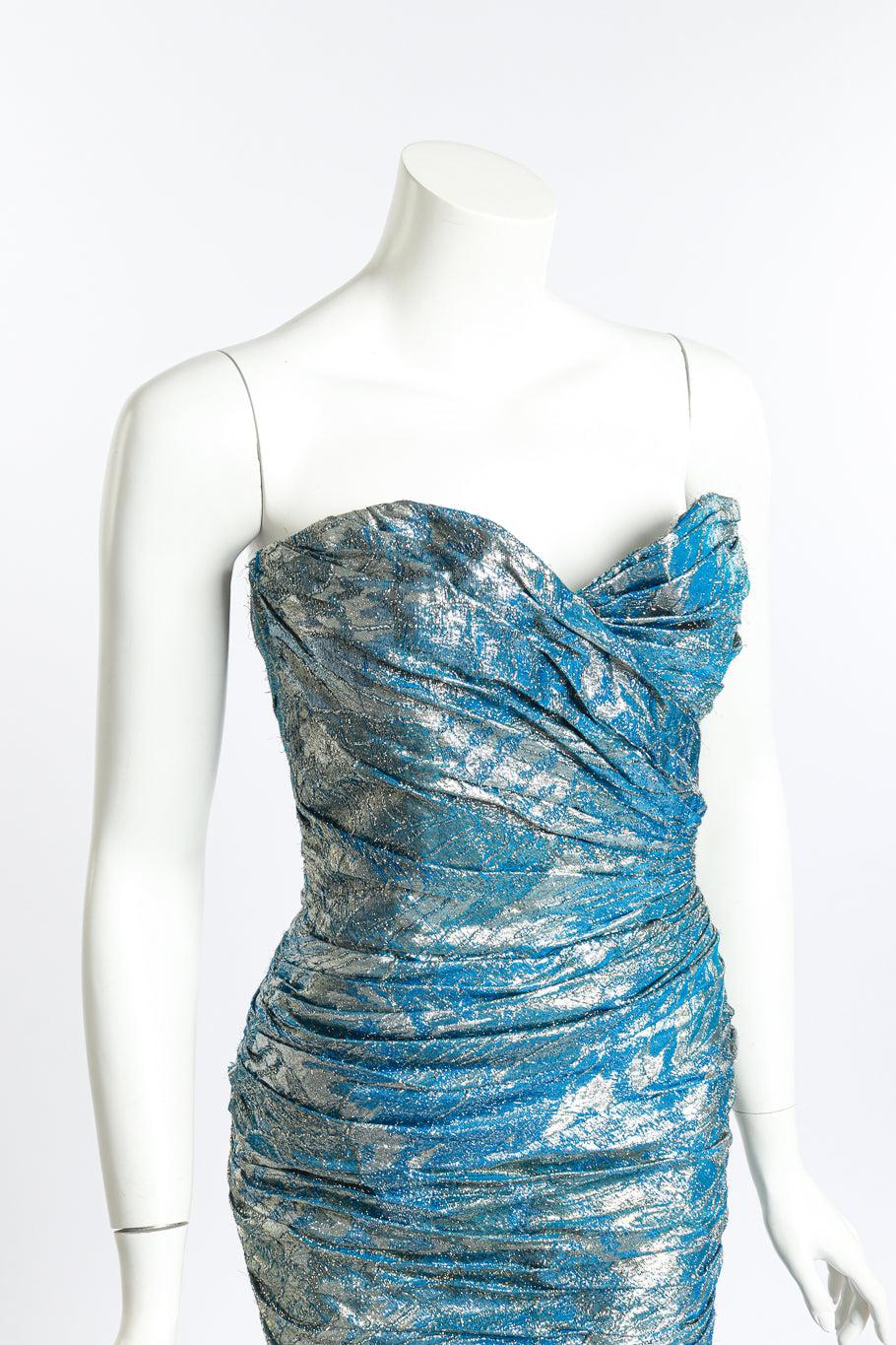 Ungaro Metallic Mermaid Gown detail mannequin @RECESS LA
