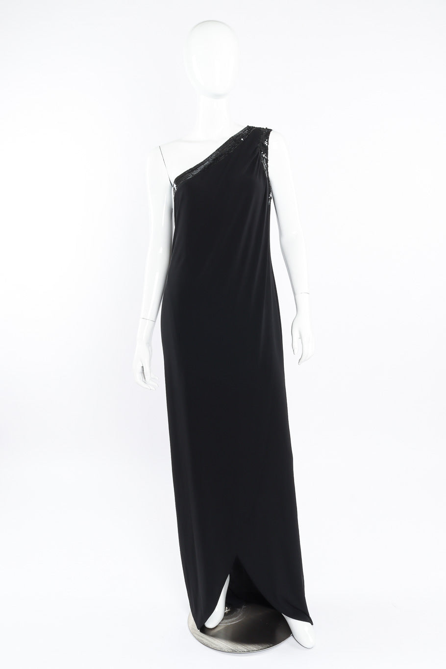 valentino one shoulder dress Valentino Garavani One-Shoulder Chiffon Gown