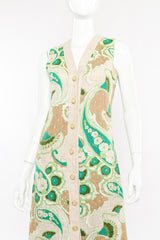 Vest and pants set by Véronique on mannequin close vest @recessla