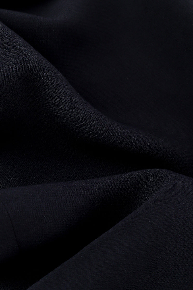Versace Asymmetric Cut-Out Dress fabric closeup @Recessla