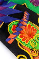 Versace 1991 Cornucopia of Prints Skirt Suit pocket @RECESS LA