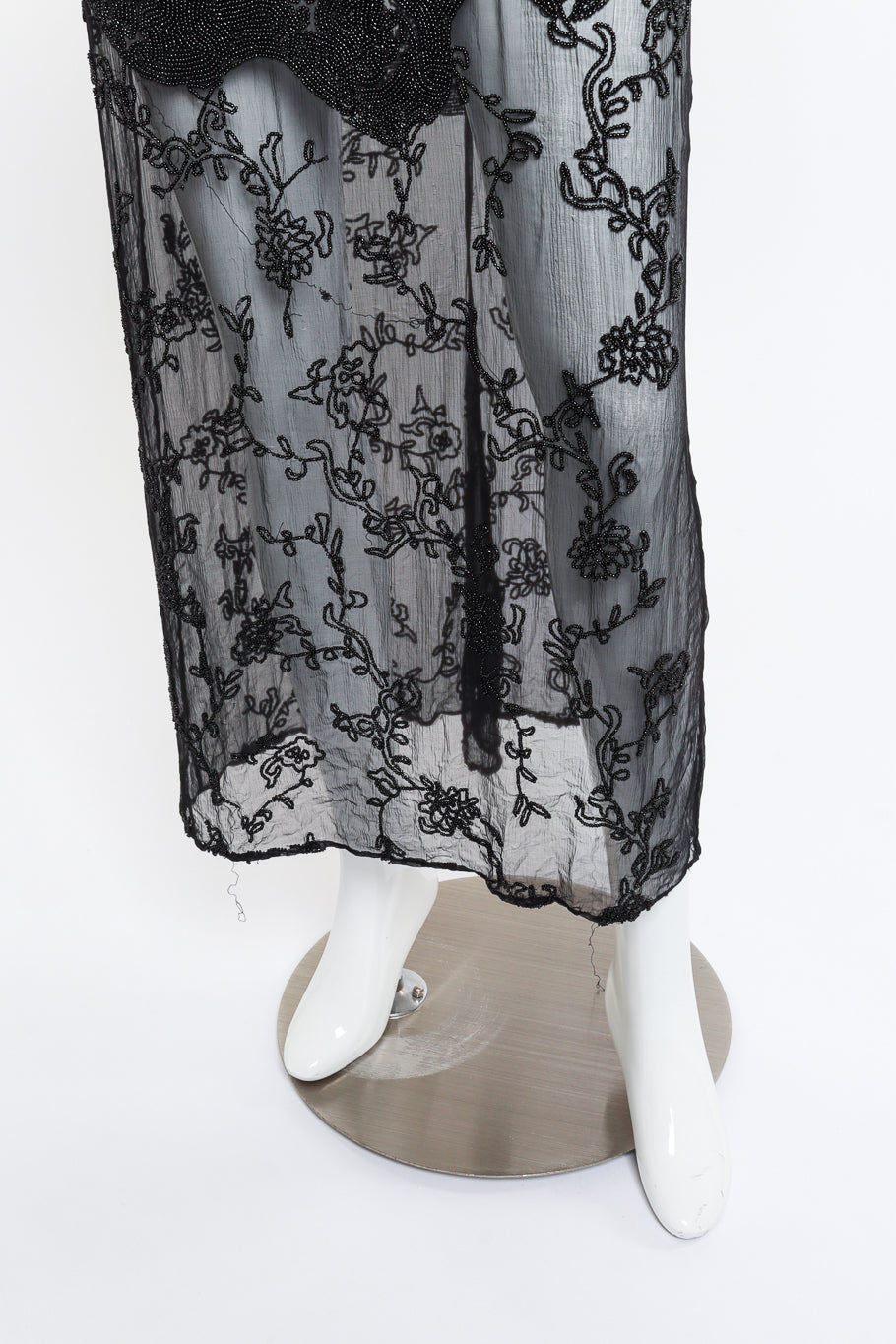 Alberta Ferretti Beaded Maxi Dress skirt mannequin @RECESS LA