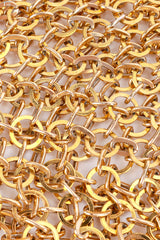 Vintage Hoop Chain Link Dress hoop mesh closeup @recess la