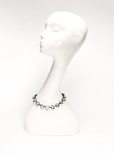 Vintage YSL Crystal Riviere Collar Necklace II on mannequin @recess la