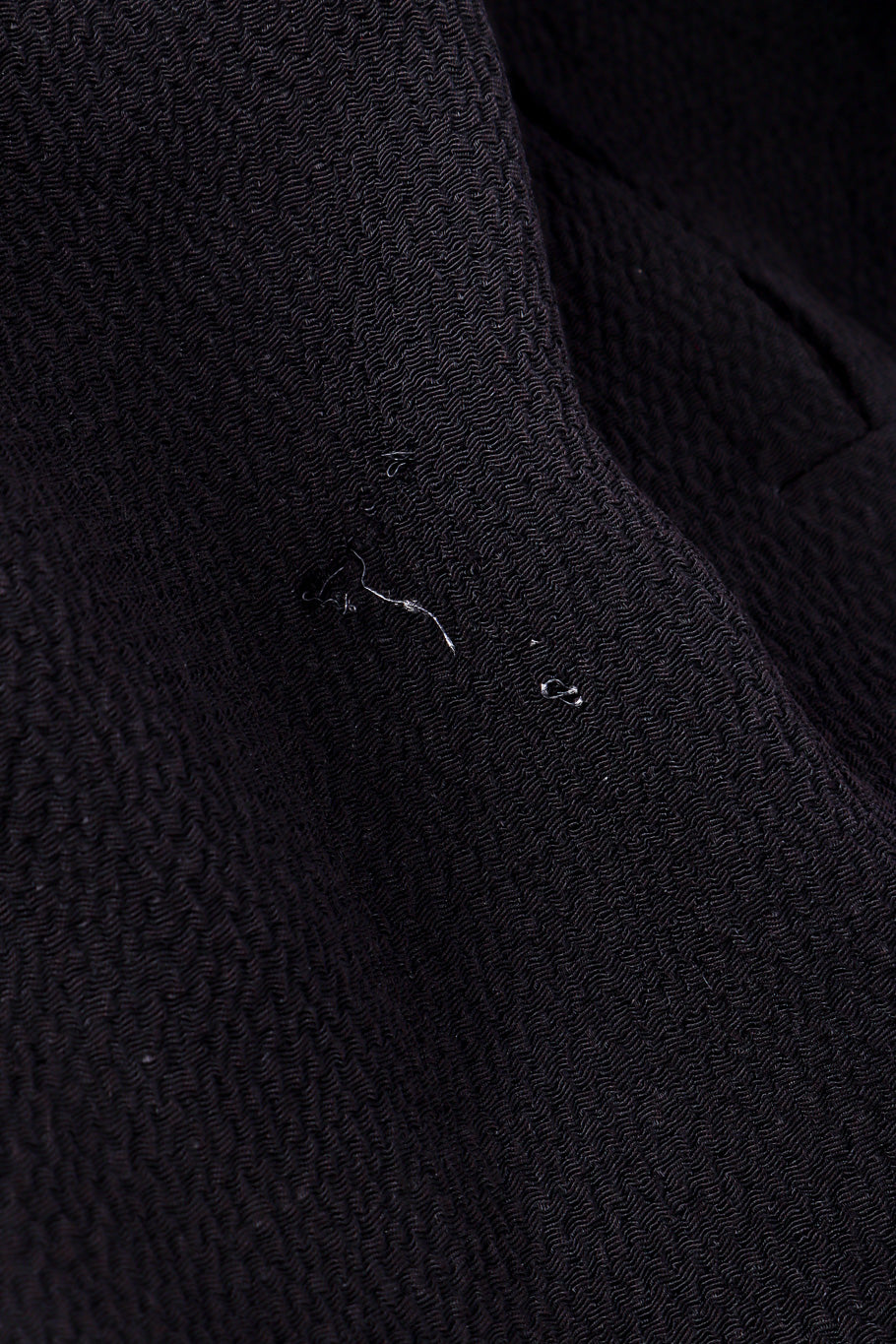 Wrap trouser by Yves Saint Laurent snag close @recessla