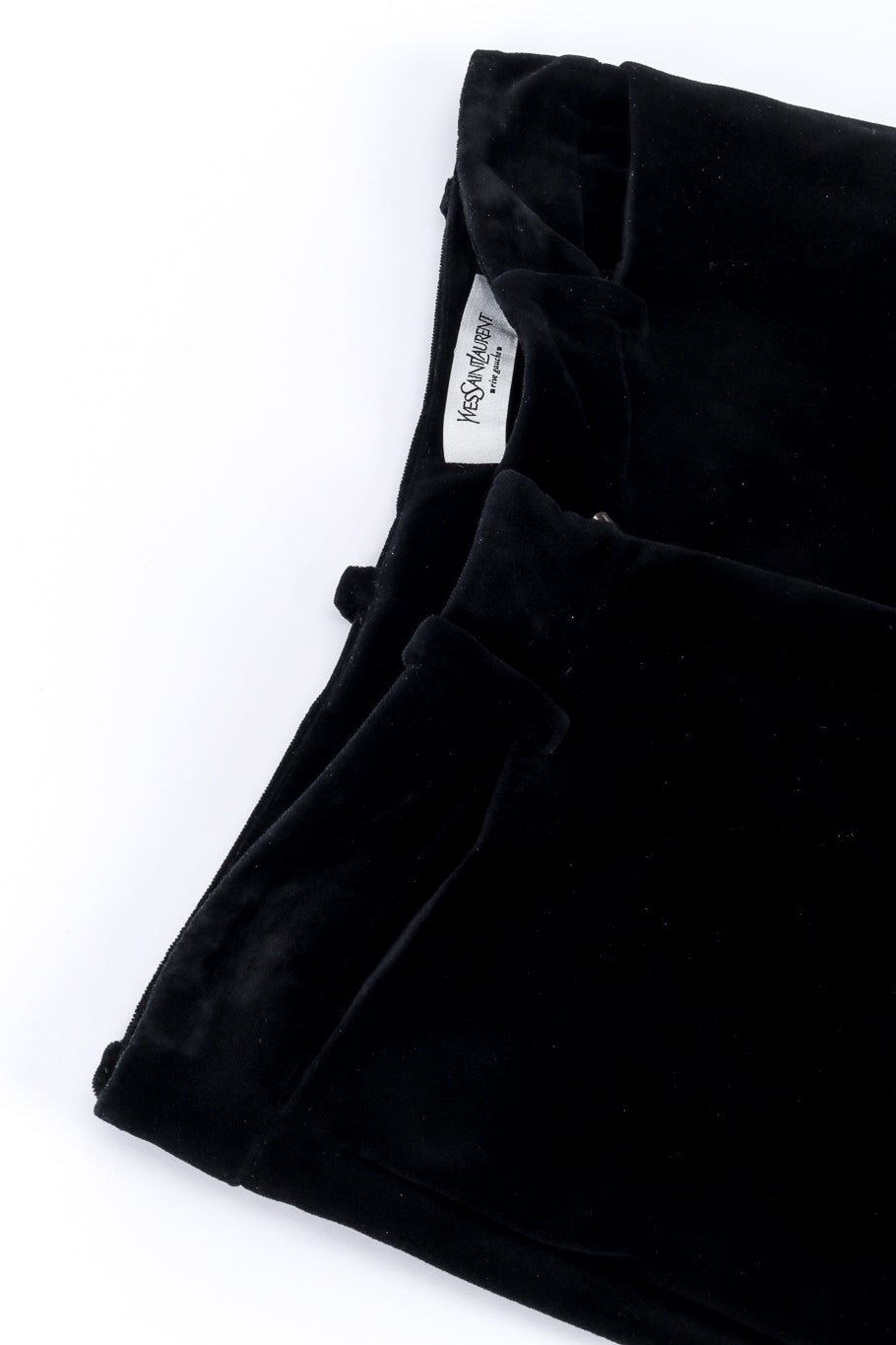 Vintage Yves Saint Laurent 2002 F/W Velvet Bloomer Pants waist @recessla