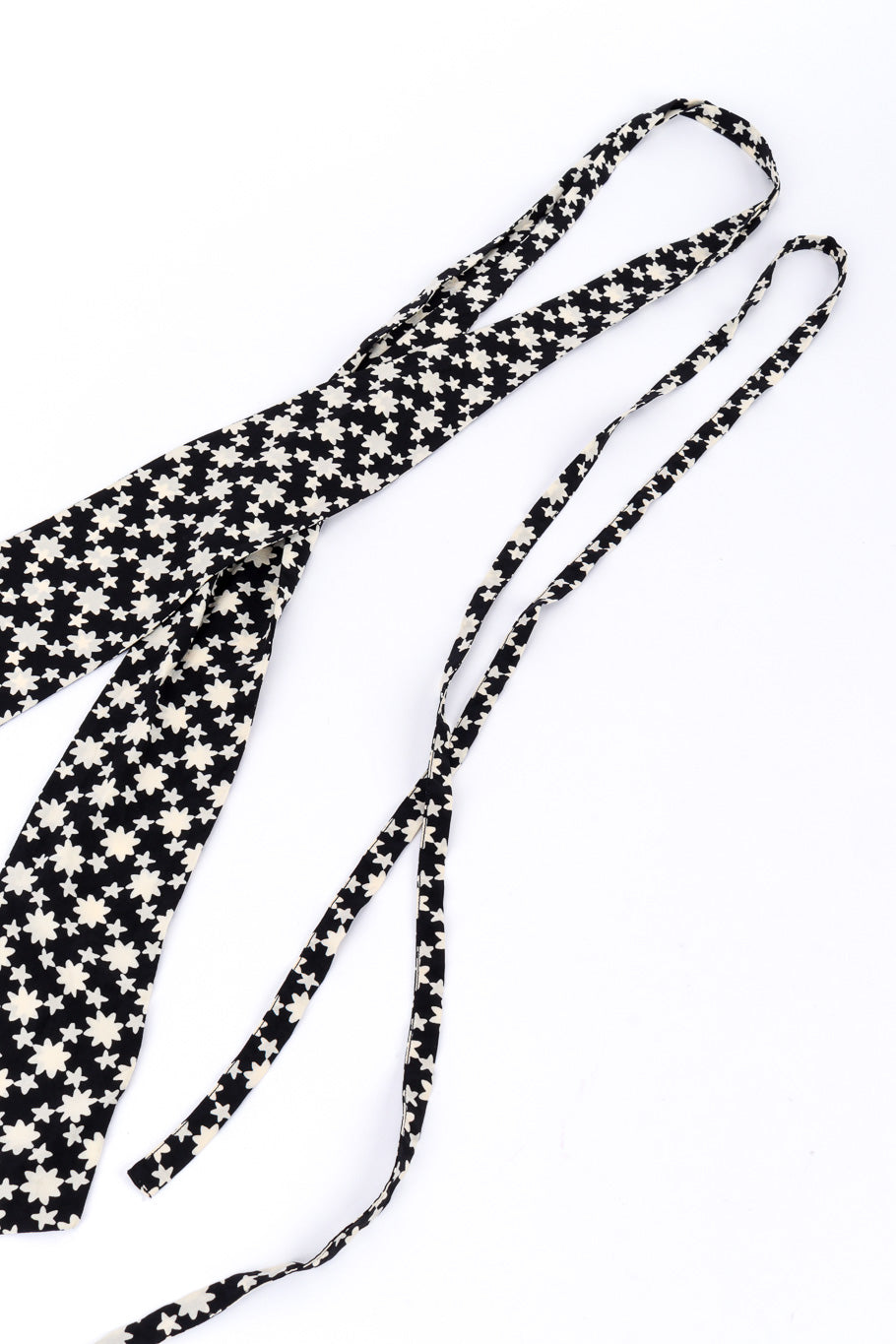 Star print blouse by Yves Saint Laurent ties @recessla