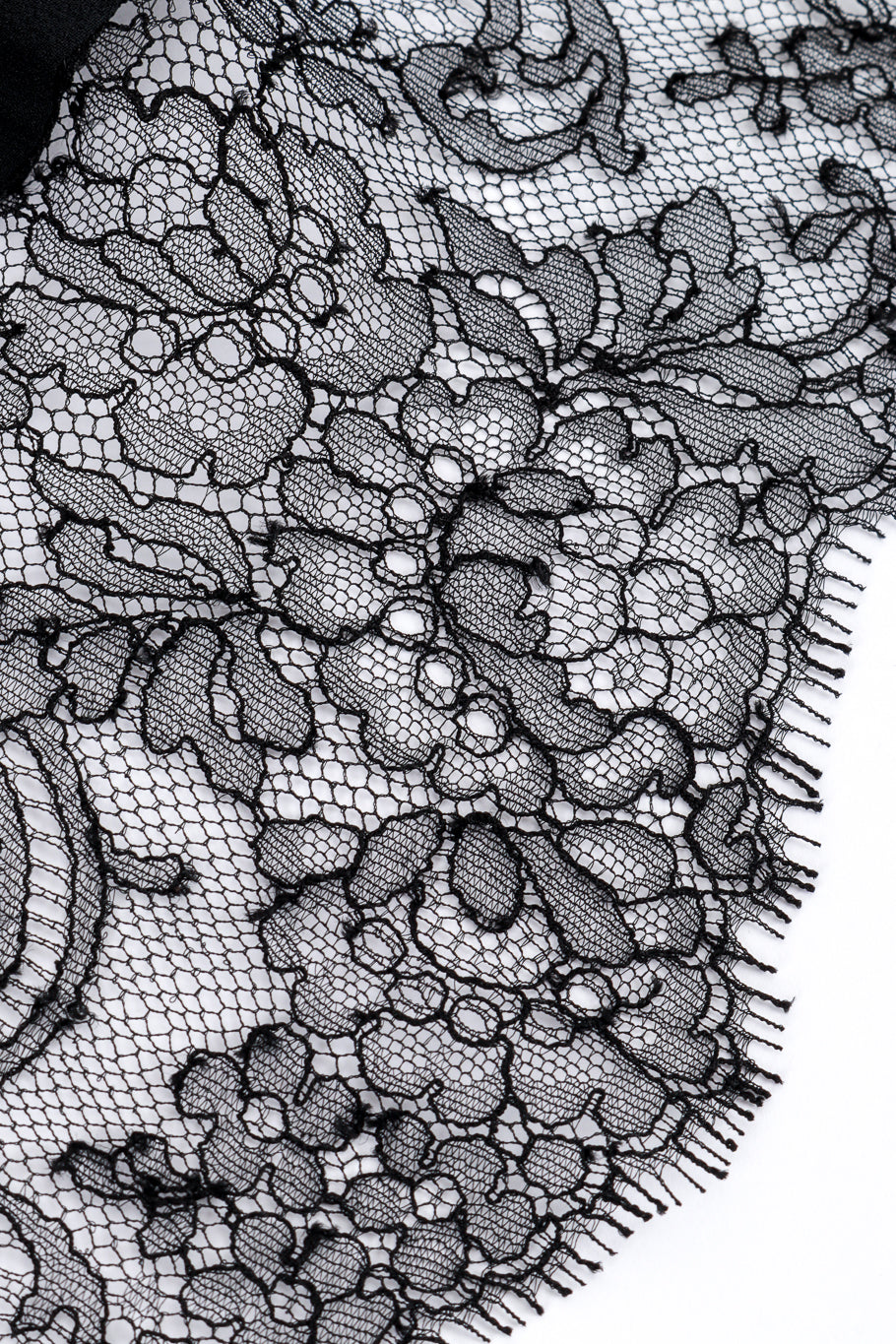 1994 F/W Scallop Lace Skirt YSL lace detail  @RECESS LA