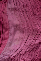 Patricia Lester Rare Fortuny Inspired Silk Pleated Top & Skirt Set