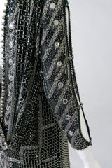 Zandra Rhodes Vintage Collectable Beaded Deco Dress