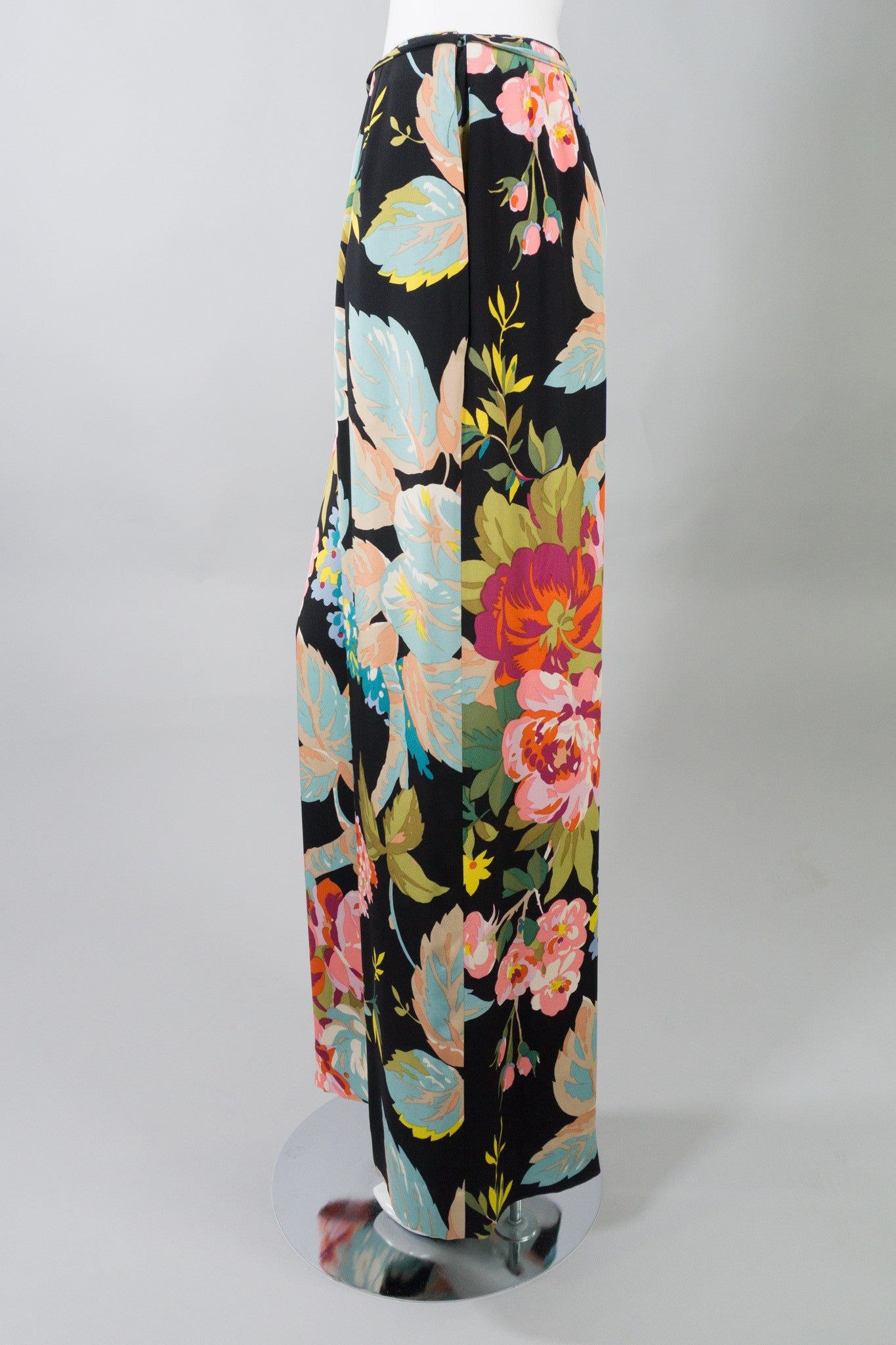 Perry Ellis Portfolio Floral Silk Wrap Pant