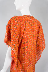 Mustaqeem Vintage Butterfly Sleeve Calico Caftan