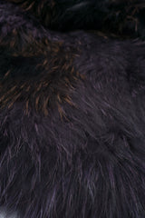 Yves Salomon Meteo Vintage Chubby Raccoon Fur Yeti Jacket