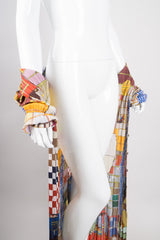 Issey Miyake Pleats Please Walking Man Suburb Balloon Pleated Dress