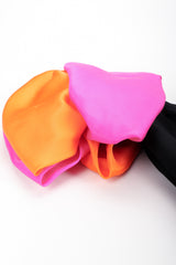 Tropical Puff Shoulder Dress