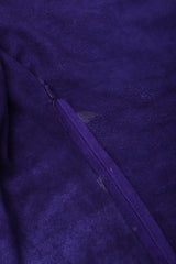 Vintage Abbé Margré Tissue Suede Tank Skirt ensemble glue residue @ Recess LA