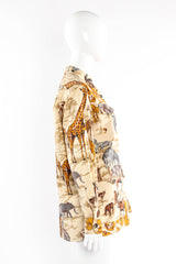 Vintage Wilderness Safari Animal Print Jacket mannequin side @ Recess LA