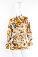 Vintage Wilderness Safari Animal Print Jacket @ Recess LA