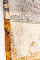 Vintage Wilderness Safari Animal Print Jacket inner marking detail on R side @ Recess LA