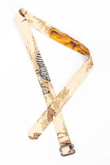 Vintage Wilderness Safari Animal Print Jacket self fabric belt @ Recess LA