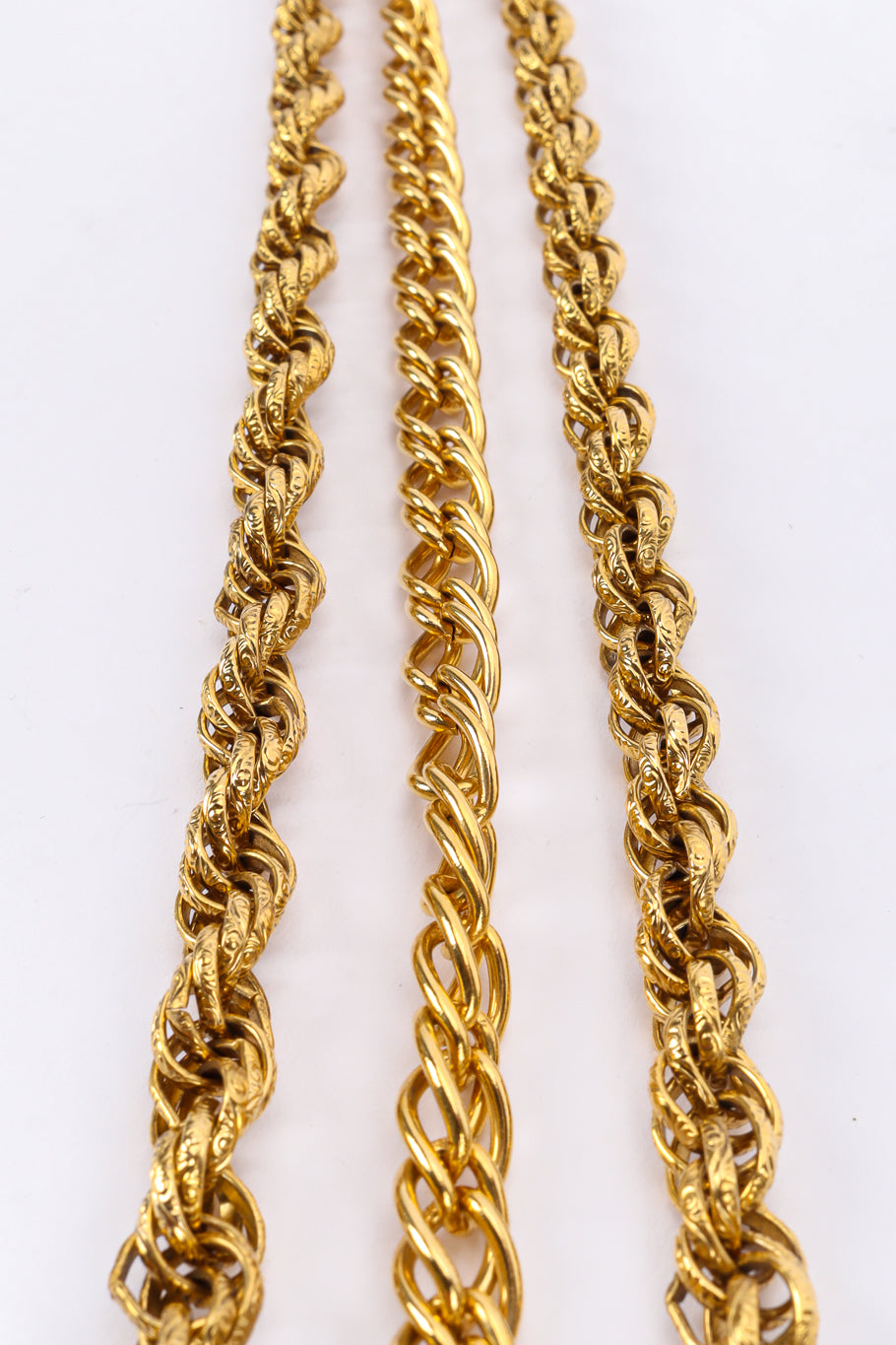 Vintage Accessocraft Medallion Rope Chain Belt chains @ Recess LA