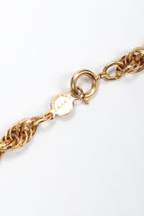 Recess Los Angeles Vintage Accessocraft Thistle Plate Pendant Necklace