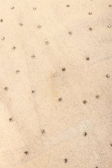 Recess Los Angeles Vintage Adele Simpson Iridescent Crystal Champagne Lamé Naked Dress