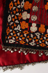 Vintage Afghan Embroidered Coin Charm Bell Coat bell hanging hem @ Recess Los Angeles
