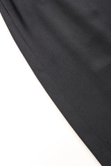 Recess Los Angeles Designer Consignment Vintage Akira Asymmetrical Pleated Fan Shoulder Dress